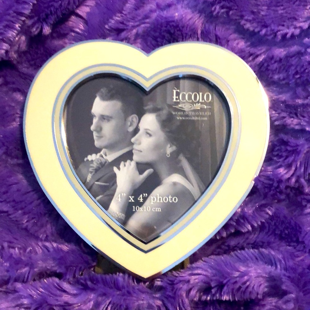Heart photo frame